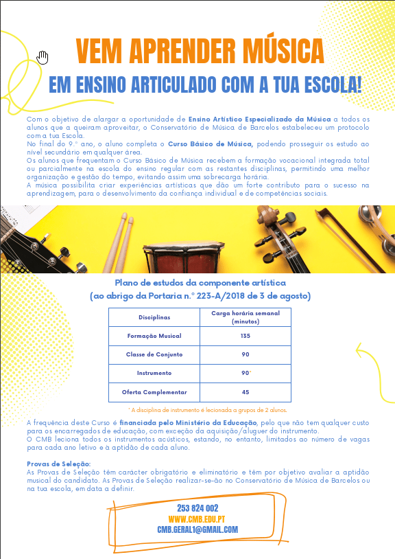 Ensino Articulado Música