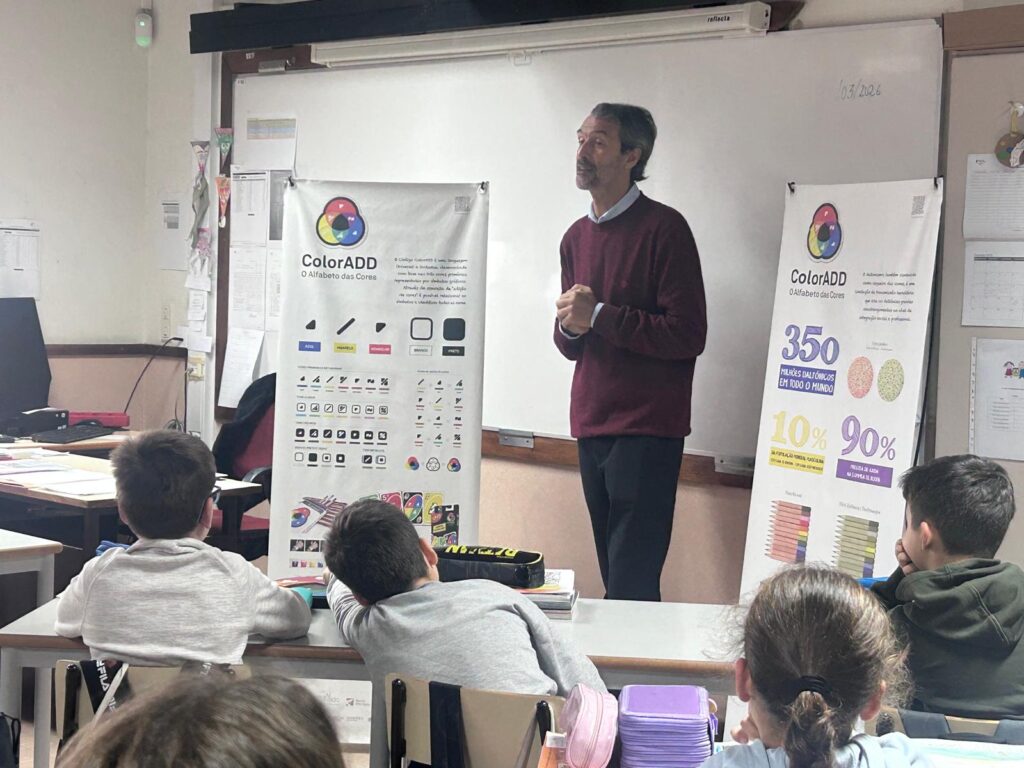 PROGRAMA ColorADD nas escolas do AEVC promove inclusão e sensibilização para o daltonismo